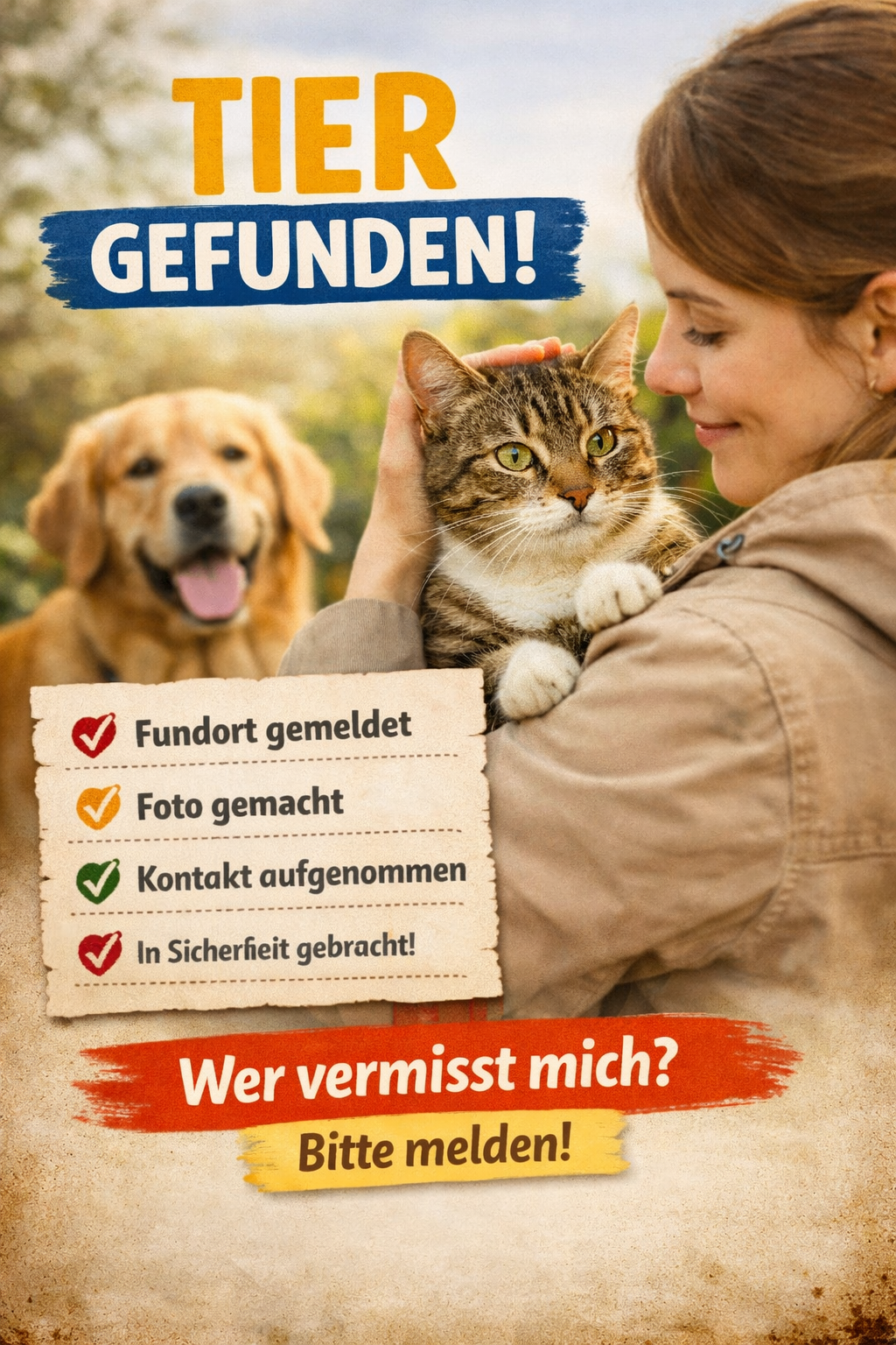 Tier gefunden